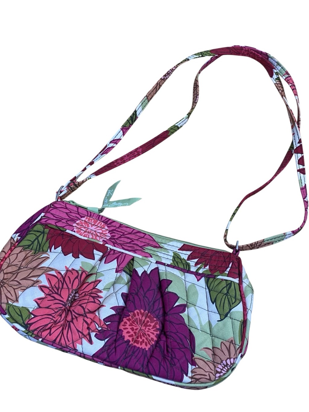 Vera Bradley Frannie Bag in Hello Dahlia Print